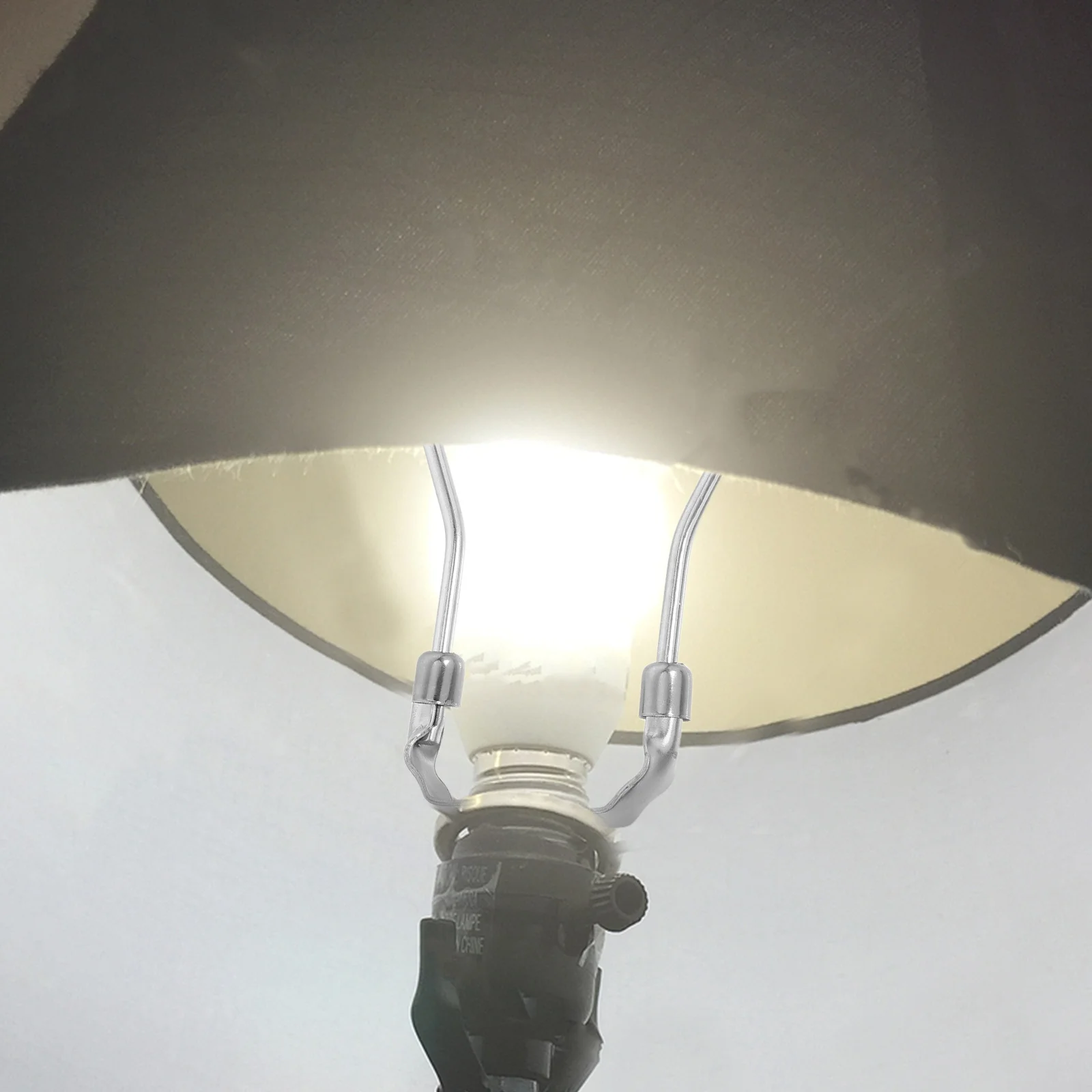 مجموعتان من ملحقات المصابيح الأرضية شديدة التحمل مطلية بالكهرباء، مجموعة حامل القيثارة القابلة للتعديل لإضاءة مصابيح الطاولة #6