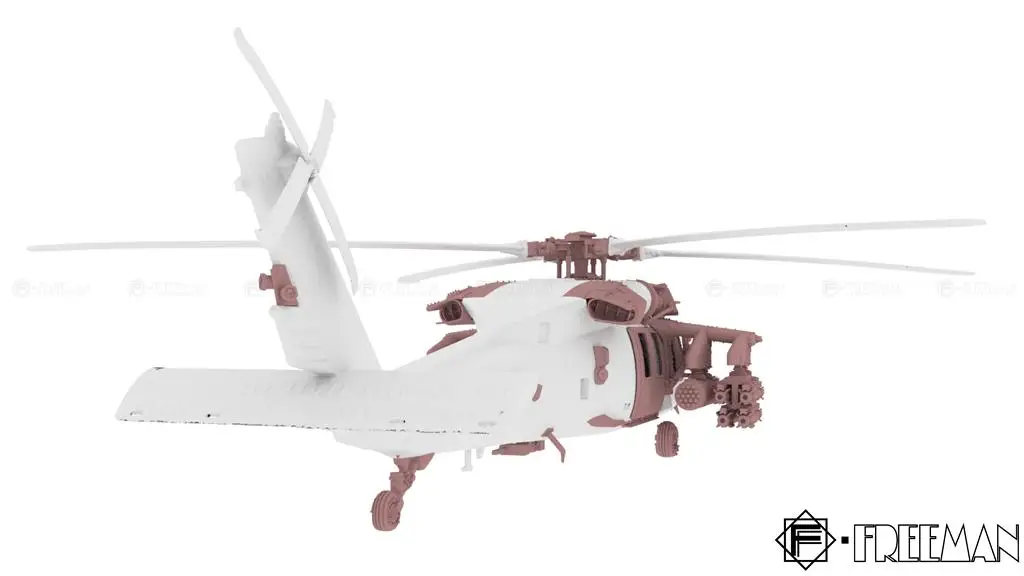 FAB FA7203 US-ARMY MH-60M(DAP)for SH-60f (Hobby Boss) Renovation Kit