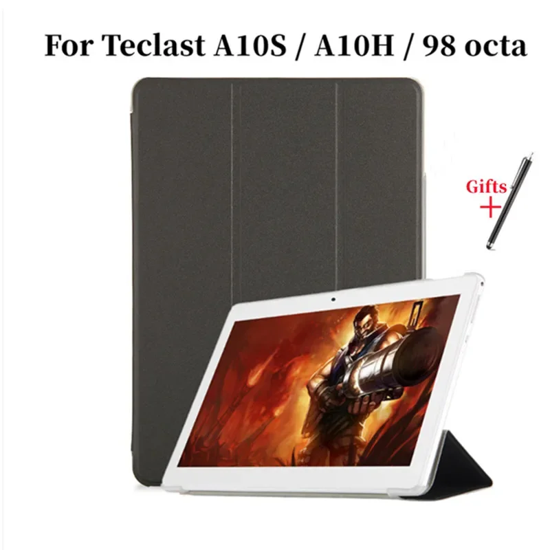 

Для Teclast A10S чехол Высококачественная подставка из искусственной кожи для Teclast A10S A10H 98 Octa Core обновленная версия MTK6753 4G + подарки