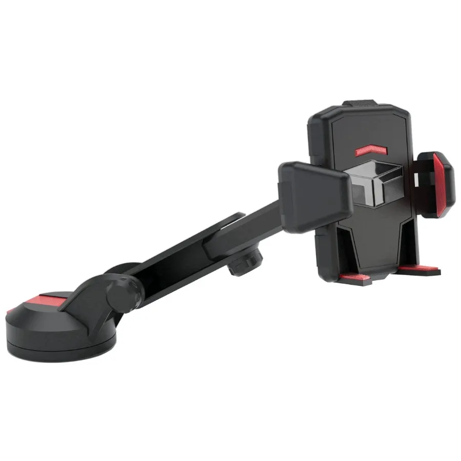 

Super Stick Telescoping Phone Holder with 360-Degree Rotation and Extendable Arm