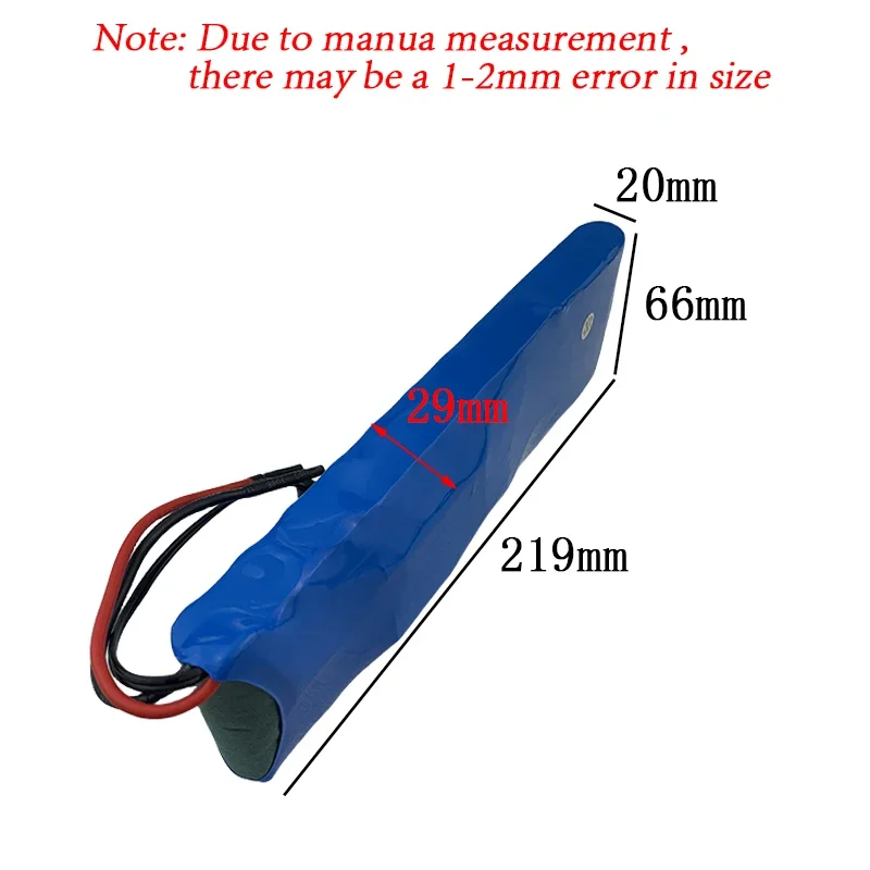 25.2V 6800mAh Lithium Battery Pack BMS+ Charger,  For  Audio light with solar powered outdoor power supply  motor etc