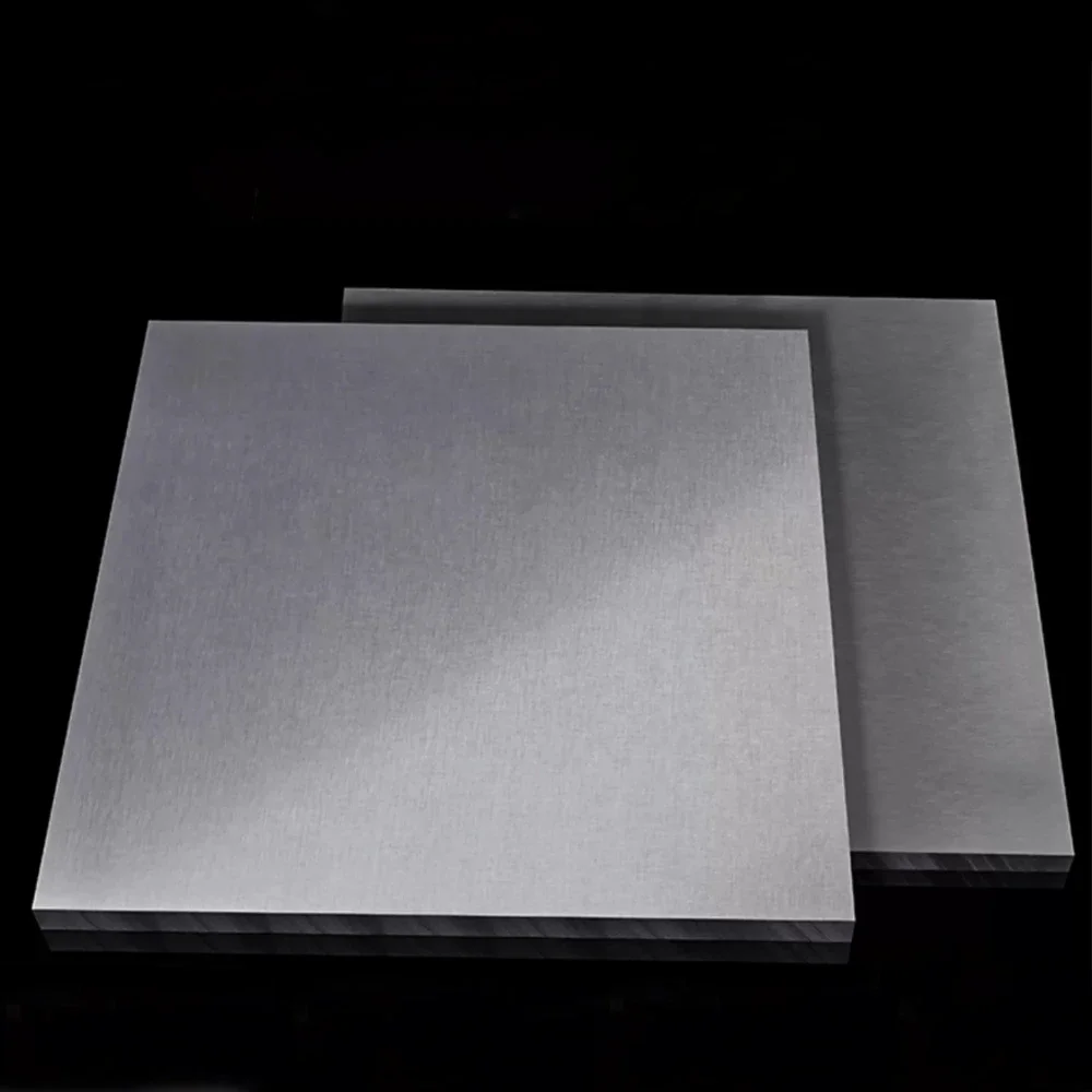 1Pcs 6061 Aluminum Sheet Plate Thickness 10mm Pure Aluminium DIY Frame Metal Plate CNC Laser Cutting Width 100/150/200/300 MM