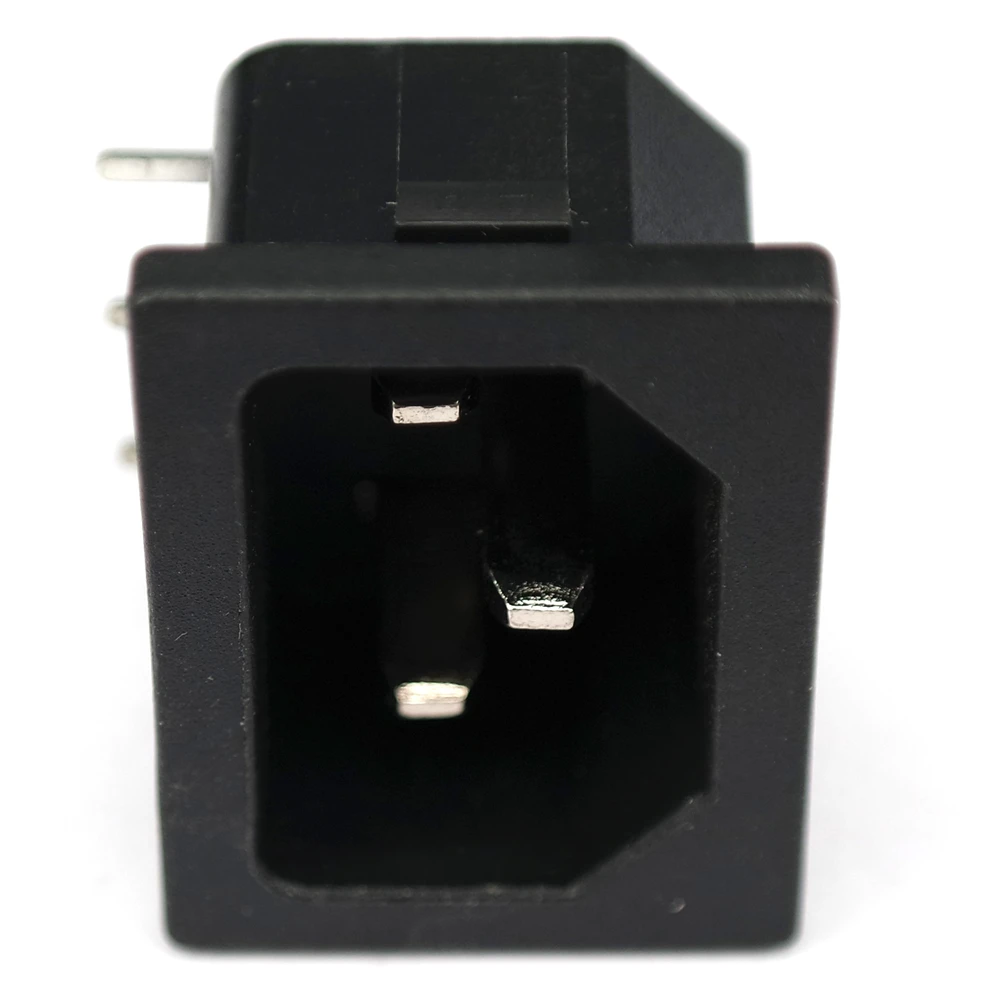 5 Pcs C14 PDU UPS 3P IEC 320 C14 15A125v Male Plug Panel Power Inlet Sockets Connectors AC 250V10A UL/KC/VDE/CQC Cassette DB-14