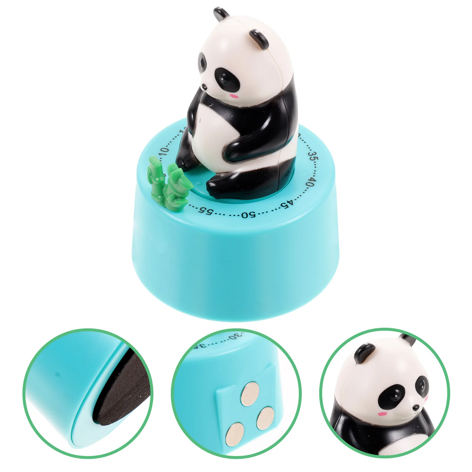 

Mechanical Kitchen Timer Panda Style Cooking Timer Practical Countdown Tool for Kitchen Classroom Cooking Time Control