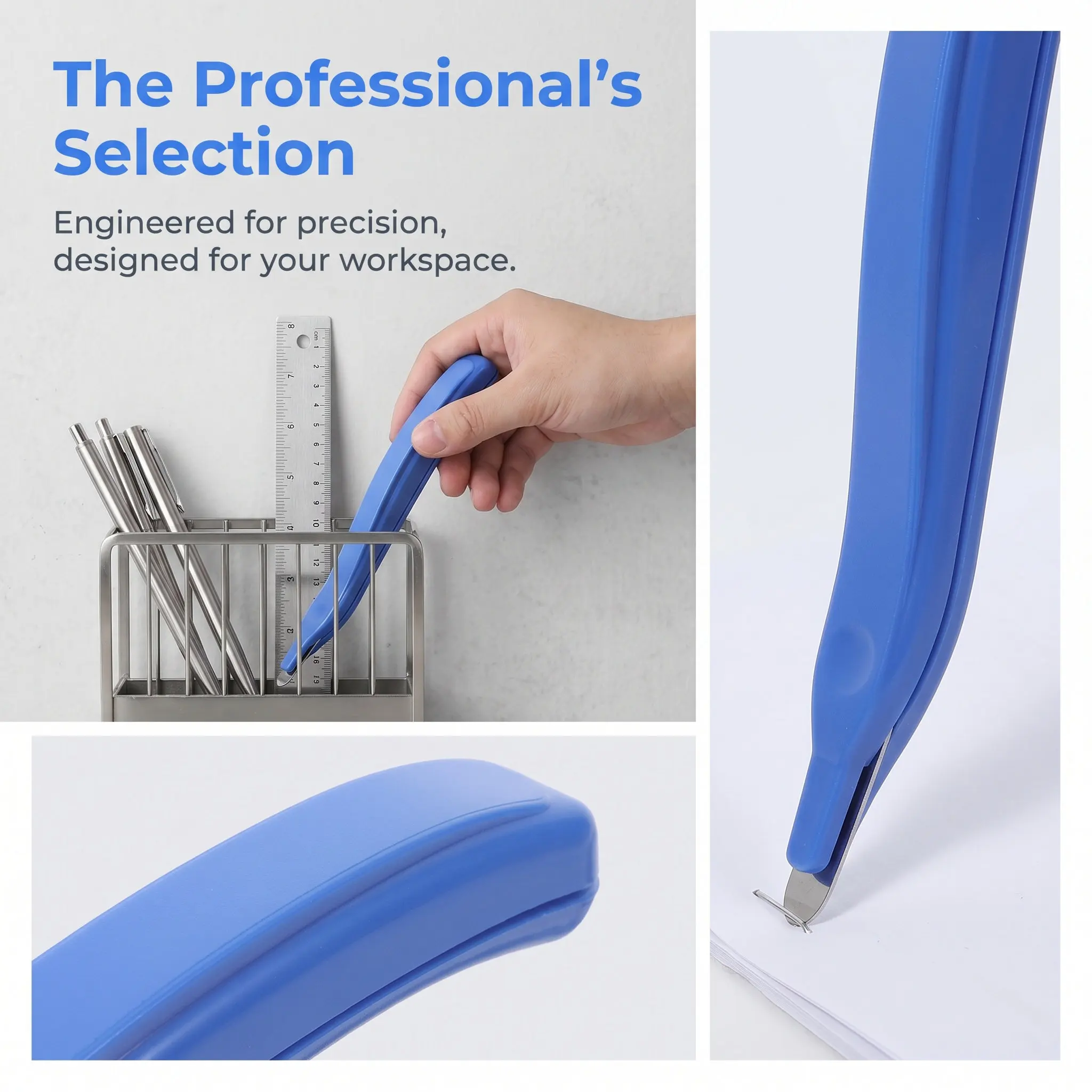 Metal Pocket Staple Remover Magnetic Antislip Claw Handheld Stapler Puller Teacher Desk Essentials Classroom Office Supplies