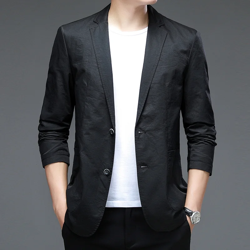 suit Casual men's Korean version of the slim suit men's jacket 2022 new autumn top men's wear