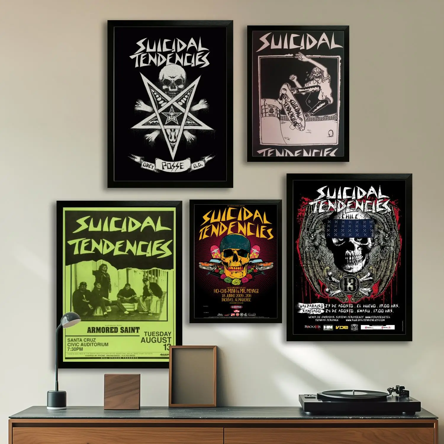 suicidal tendencies Canvas Art Poster, Wall Art, Picture Print, Modern Family, Bedroom Decor, Posters,Decorative painting