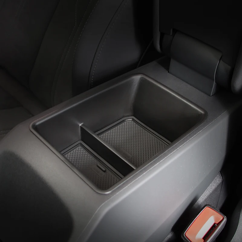 Suitable for Audi Q5/Q4 Etron armrest box storage box, water cup holder special modification accessories, interior supplies