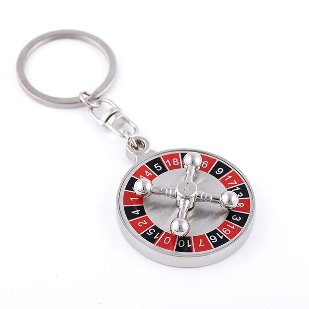 Rudder New Rotatable Gift Key Ring Key Chain Toy Compass