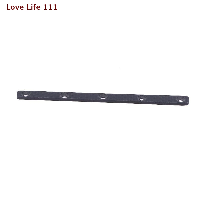 

New For Tamiya TT02/TT-02 1/10 RC Car Upgrade Parts Accessories Carbon Fiber Chassis Plate, Easy Install