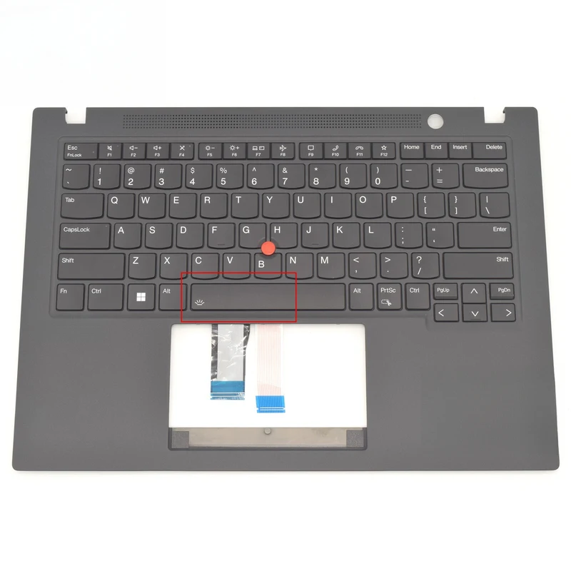 YY+Palmrest Upper US Keyboard Bezel Backlit WWAN New For Lenovo Ideapad T14s Gen 3
