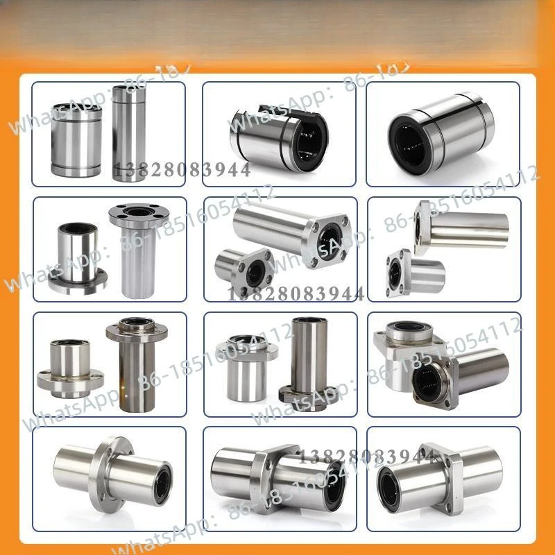 دليل شفة مشذبة مزدوجة تحمل خطي ممدود LMHP25 30 35 40 50 60LUU