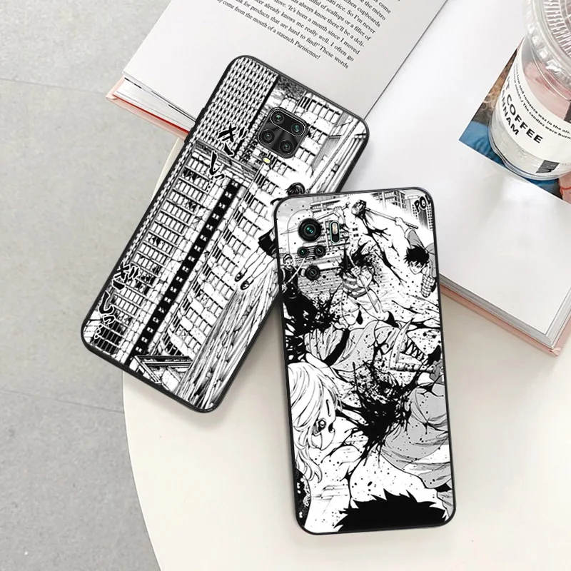 Anti-Drop Phone Case for Redmi A3 13 9 9A 9I 9C 9T 9A 10C 10T Note 10 9s 8 8t 7 Pro 10s Lite High-Rise Invasion Manga Soft Cover