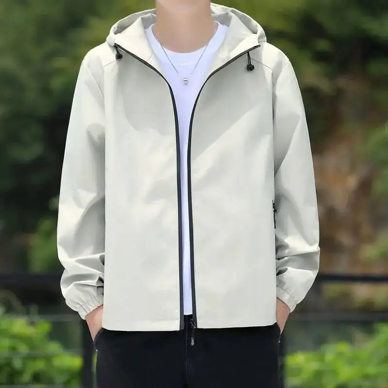 

Новая повседневная мужская уличная куртка с капюшоном