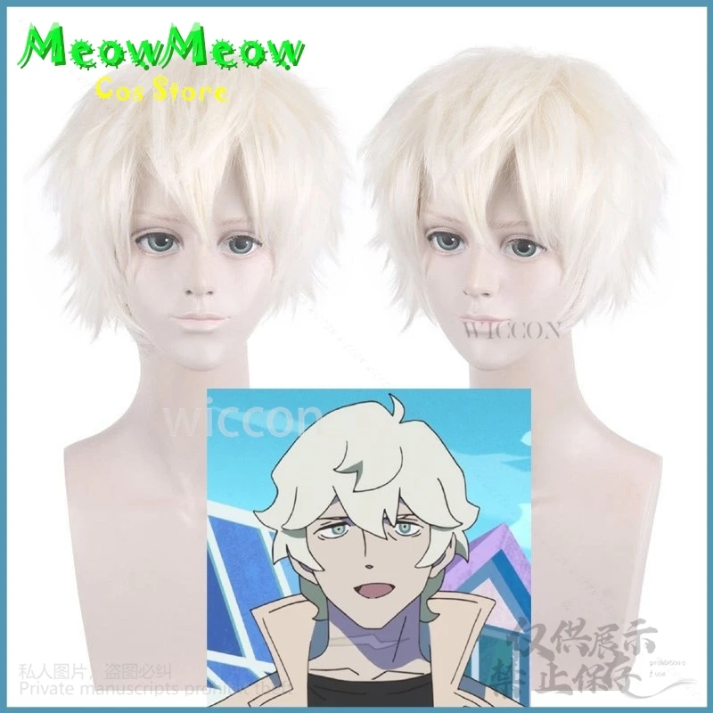 Anime BNA BRAND NEW ANIMAL Cosplay OGAMI SHIROU Synthetic Wigs Straight Short Cosplay Wigs For Men Women High Temperature