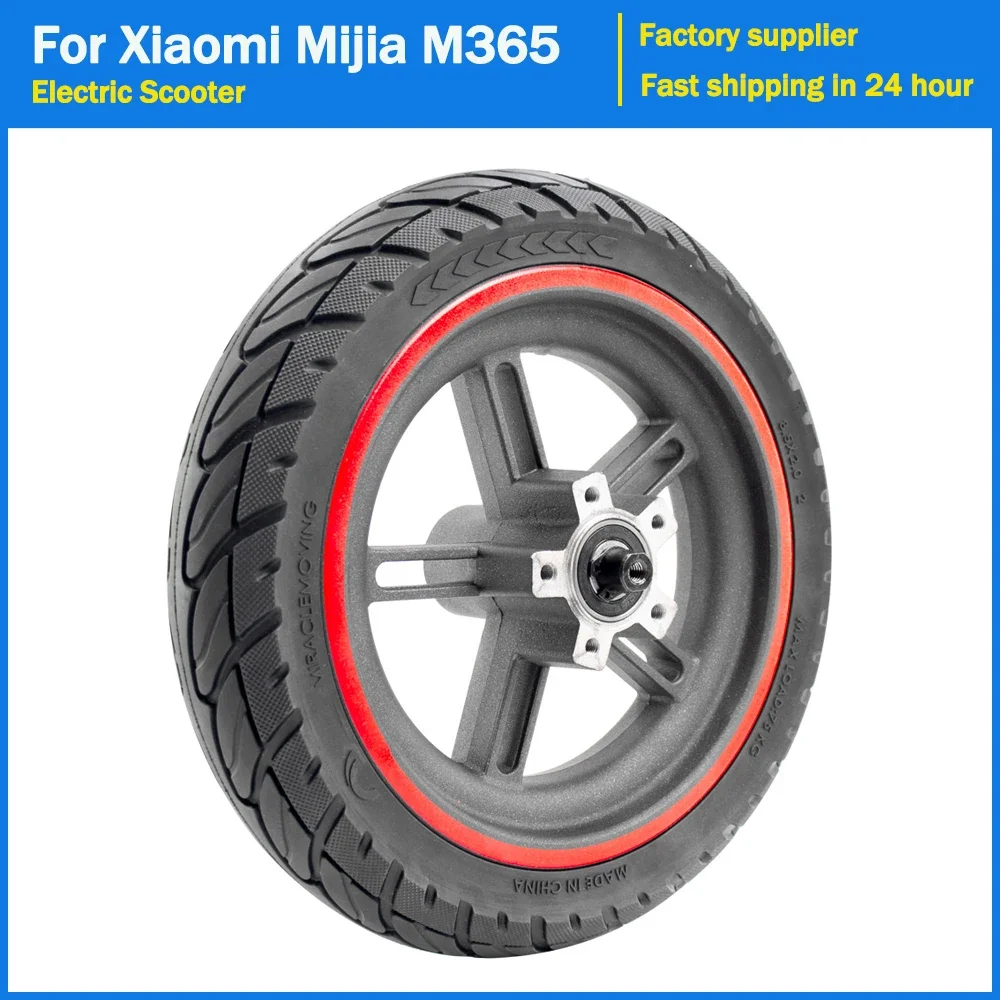 8.5 Inch Wheel Hub Tire for Xiaomi M365 Electric Scooter Tyre Accessories Explosion-Proof 8.5x2.0 Wheel Non Pneumatic Tires Part