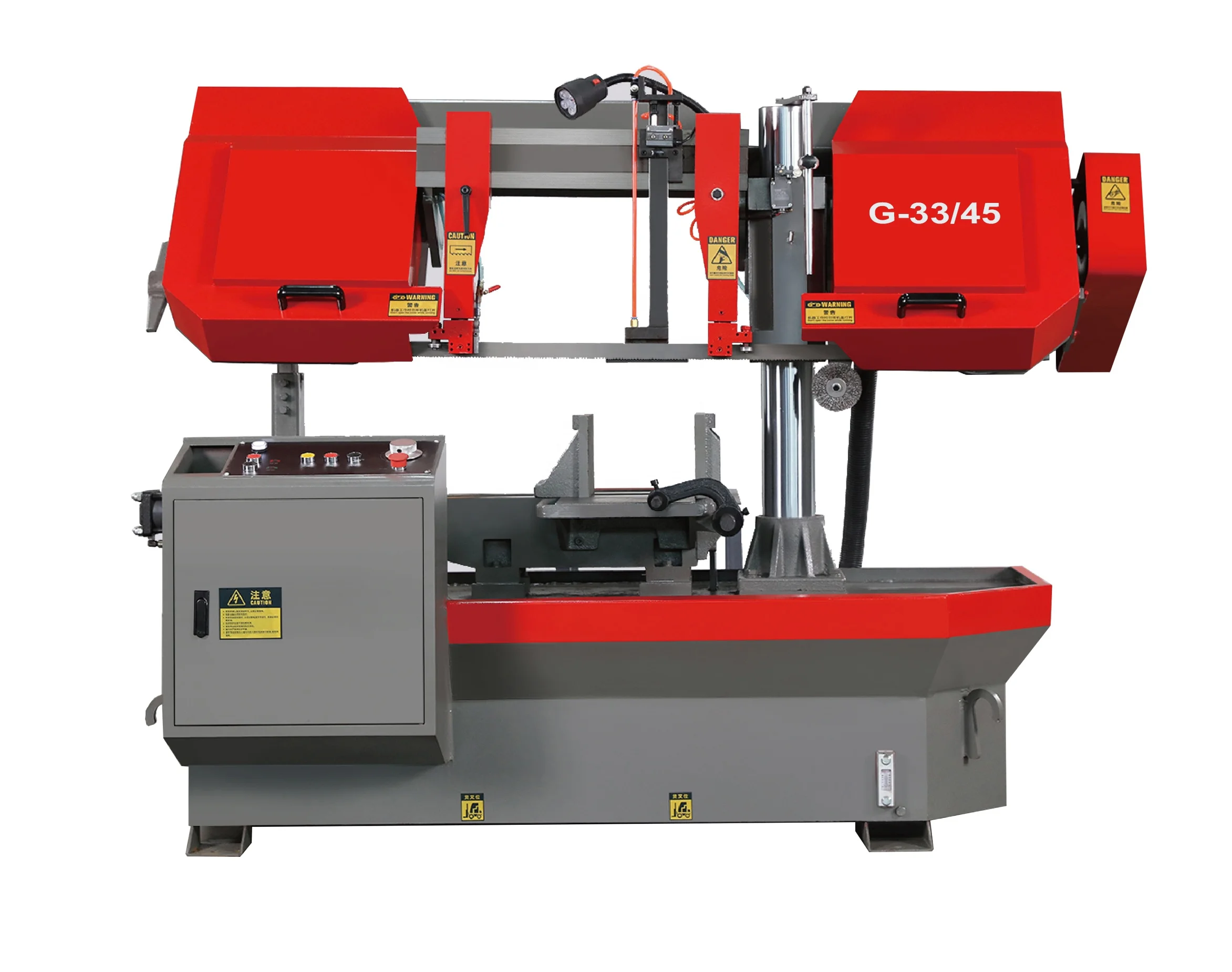 Hot Selling China Horizontal Metal Band Saw Machine for Metal Cutting G-33/45