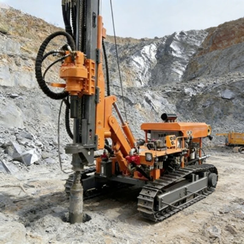 

Foundation Engineering DTH Drilling Rig Pile Hole Machine