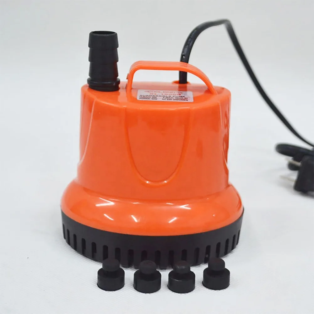 Low Water Level Flow Adjustable Electric Fish Tank Multi-Function Bottom Suction Pump Aquarium Miniature Silent Submersible Pump