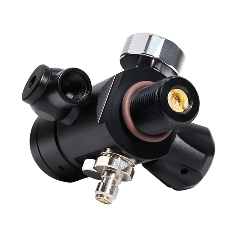 AAAEL-Scuba Diving Pressure Reducing Valve Air Filling Station Parts Diving Cylinder Valve Scuba Regulators