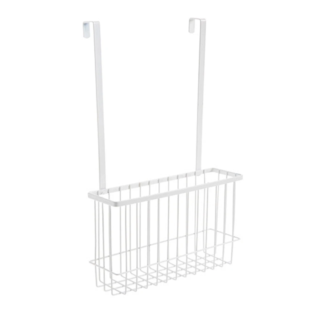 

Over Cabinet Door Organizer Carbon Steel Hanging Basket Wire Basket Kitchen Storage Rack Cutting Board Bakeware Holder