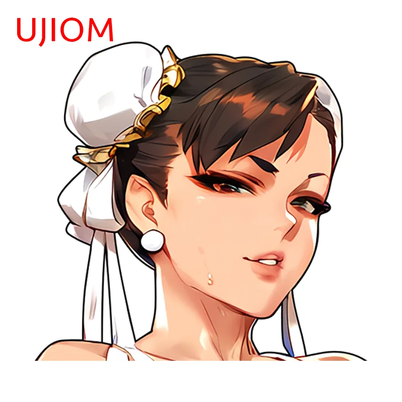 UJIOM Chun Li Pictures Wall Sticker Woman Without Clothes Vinyl Decal Scratch-Proof Chambre Wallpaper Thing for Cheap Home decor