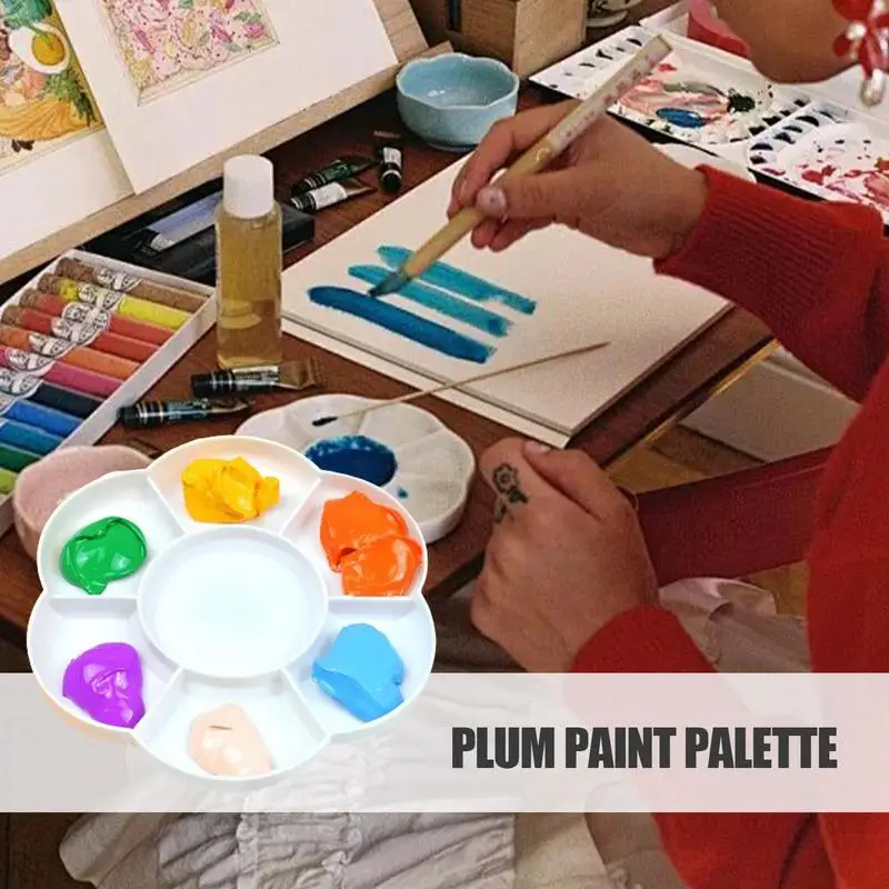 Nampan cat tahan lama untuk anak-anak & siswa palet tahan air untuk anak-anak & siswa lukisan nampan untuk melukis nampan cat