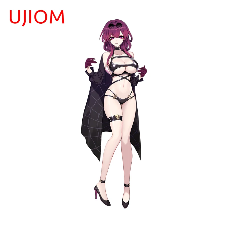 UJIOM Seductive Honkai Star Rail Kafka Wall Sticker Trendy Personality Artistic Elegant Graphics Decal Kitchen Cupboard Decor