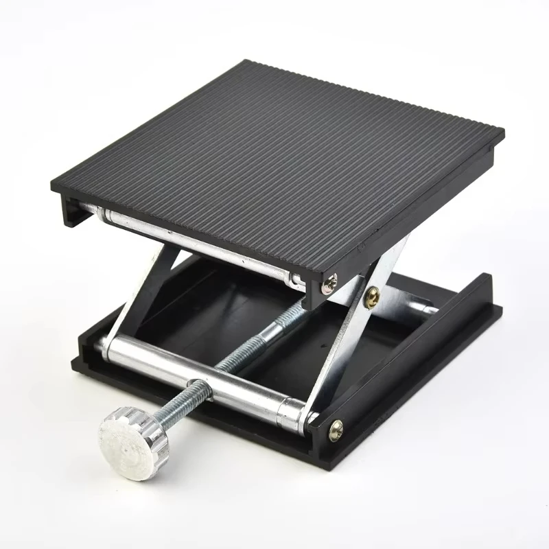 Small laboratory level lifting table, manual lifting device, household infrared horizontal lifting platform