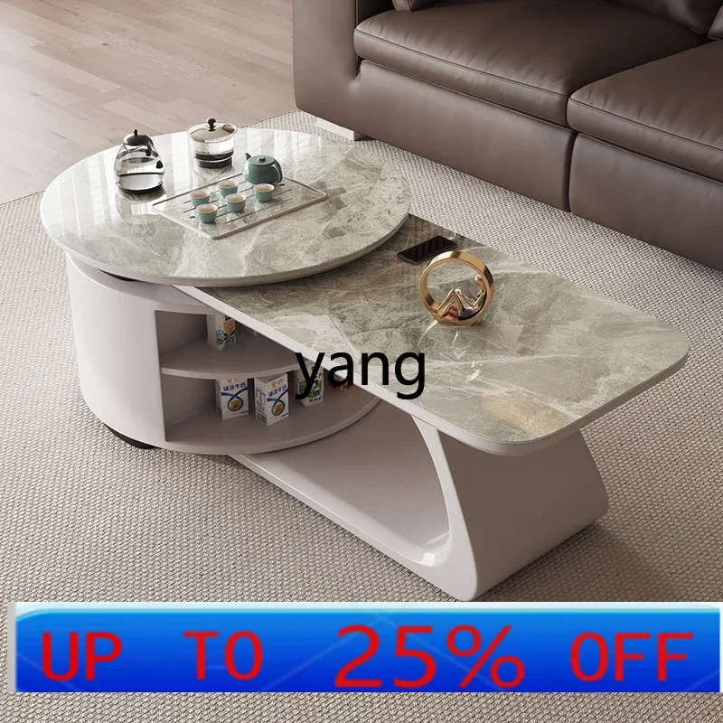 

Lcx new light luxury living room simple high-end creative special-shaped coffee table