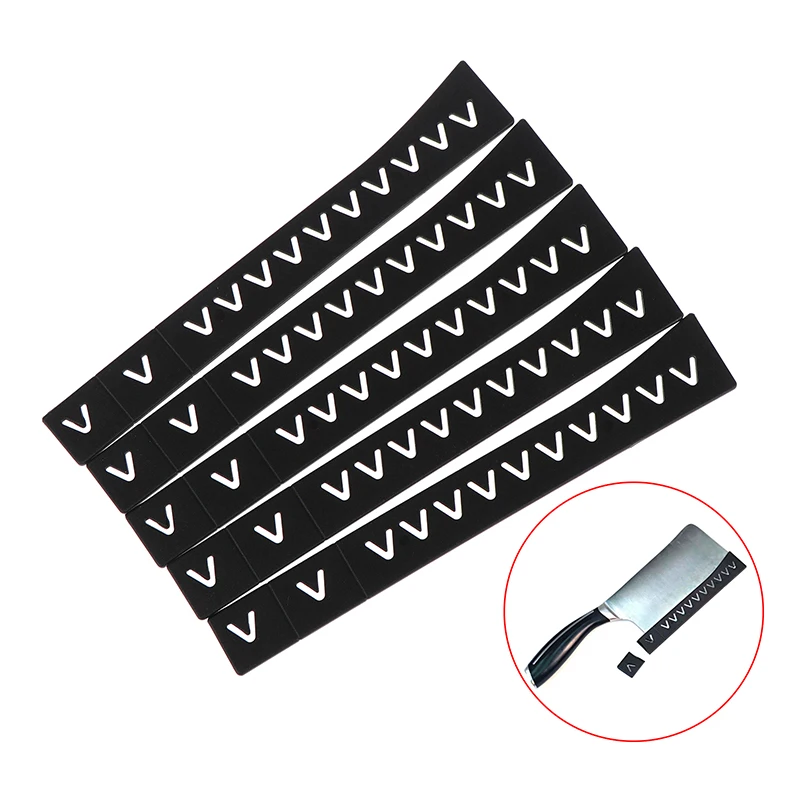 

5/10 шт. чехол для ножа с защитой от порезов - универсальный защитный чехол для кухонного ножа с предохранительным замком для ножей шеф-повара и фруктов