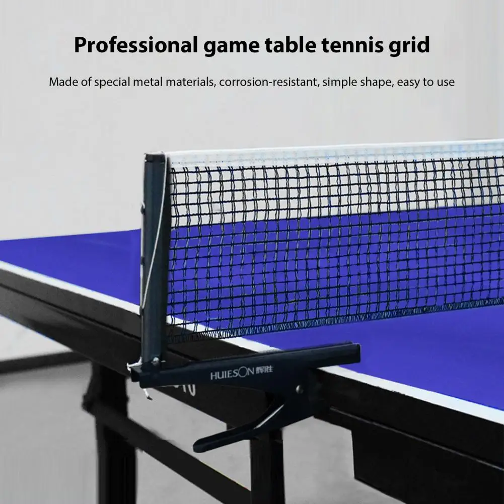 

Firm Locking Table Tennis Net Professional Table Tennis Net Post Set for 4cm Thick Tables Portable Easy Installation for Indoor