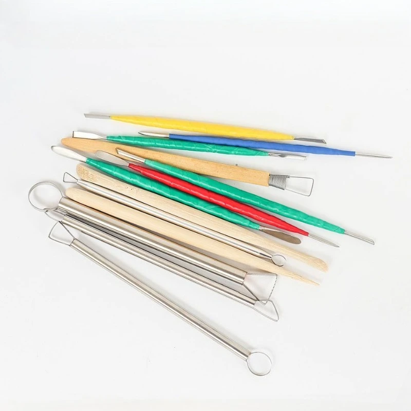10/13/26-teiliges Töpferwerkzeug-Set, Tonmodellierwerkzeuge für Keramik DIY Handwerk Skulpturherstellung Zubehör – Detail 5