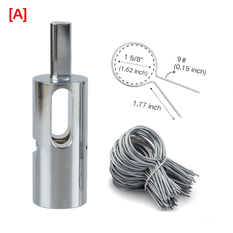 Tie Wire Twister Tools 3-5mm Iron Wire For Twist Ties Fixing Chain Link Fence Triangle Shank Drill Chuck Electrical Drill Tools