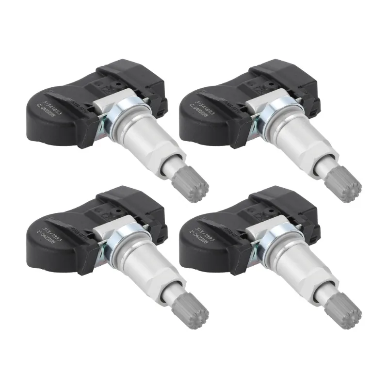

4Pcs 31341171 Car TPMS Tire Pressure Monitor System Sensor 433MHZ For Volvo C30 C70 S40 S60 S70 V40 V60 XC60