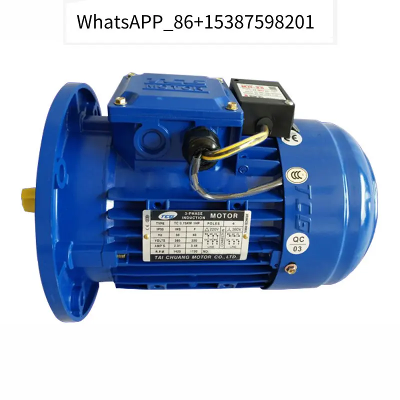 BC 0.75 Kw 1Hp AC Induction Motor 400v 1440 Rpm 750 Watt 1HP 4 Pole