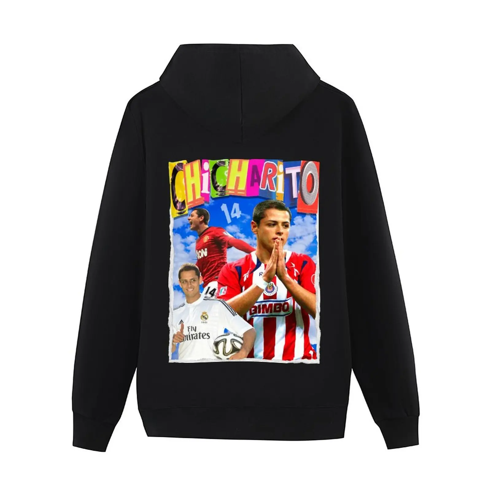 Chicharito CH14 خمر تصميم الرجعية هوديي ملابس رجالي الخريف ملابس الرجال الملابس كبيرة الحجم هوديي