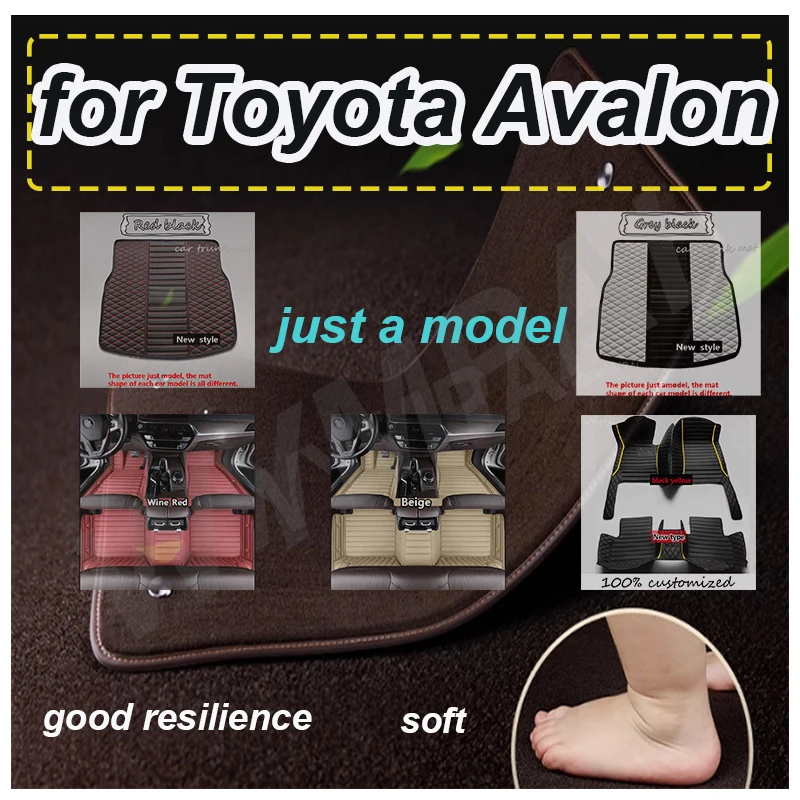 

Роскошные автомобильные коврики для Toyota Avalon XX40 2013 ~ 2018 прочный водонепроницаемый ковер роскошный кожаный коврик автомобильные аксессуары авто коврики