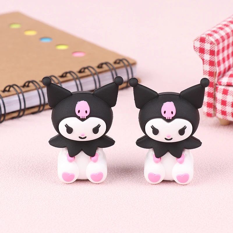 Pencil Sharpener Kuromi Accessories Cute Beauty Kawaii Cartoon Anime Pen Turner Stationery Prize Toy for Girl Gift