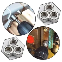 Powerful Socket Inner Hexagonal Wrench Hexagonal Handle Screwdriver Socket Extension Rod Pneumatic Screwdriver Insert Tool Set 5