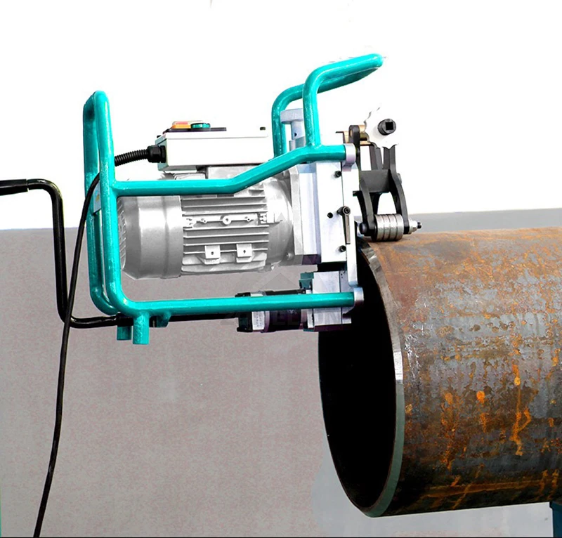 Munti-functional Hand Operated Feeding Plate Beveling Machine For Pipe And straight Plate