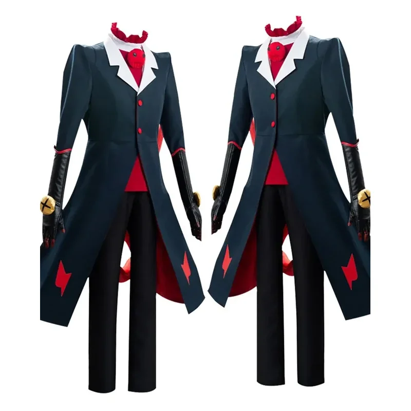 أزياء أنيمي هيلوفا بليتزو بوس أزياء تنكرية للحفلات مع ذيل زي الهالوين للرجال والنساء Customc؛ 6، r'8؛ p'