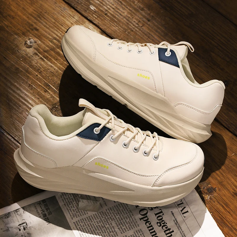 الخريف الساخن بيع انتعاش أحذية رجالي عادية سباق أحذية رياضية مرنة ومستقرة التنقل اليومي أحذية المشي المألوف