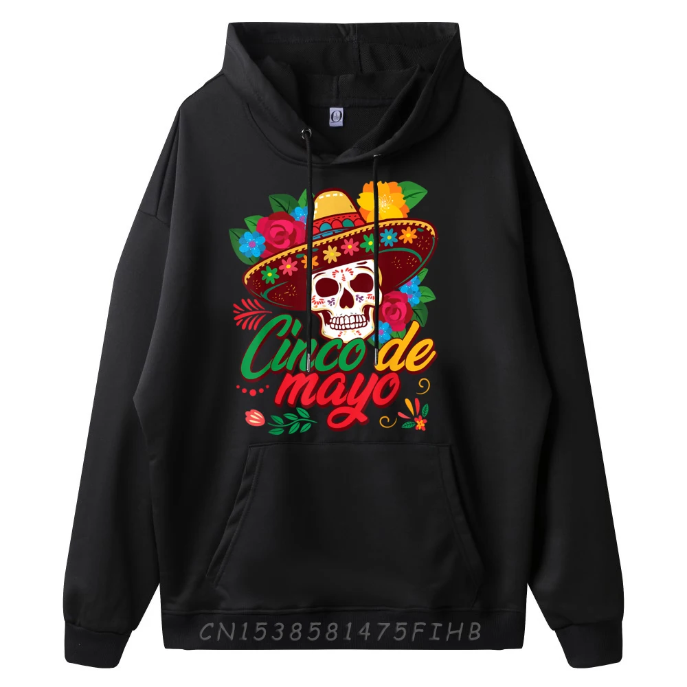 Hoodies Cinco De Mayohappy Cinco De Labor Day Special Casual Long Sleeve Crewneck Adult Sweatshrt Casual Hoodies