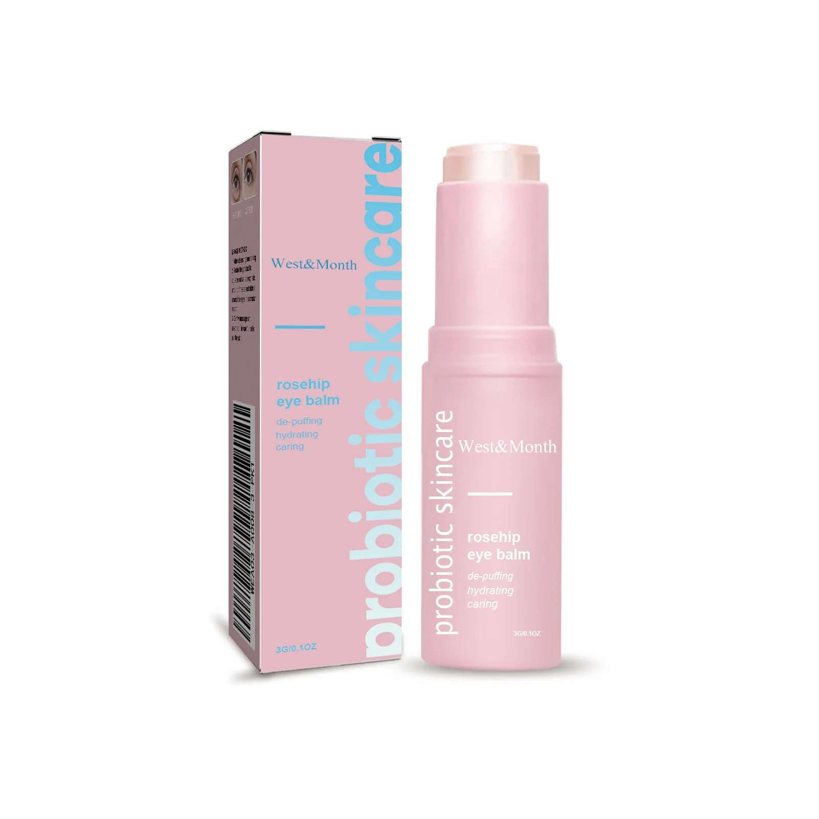 Crema per gli occhi rosa canina extra rinnovante per le donne per il lifting del viso balsamo idratante stick anti-gonfiore rimuovi la cura degli occhi del cerchio scuro 2024