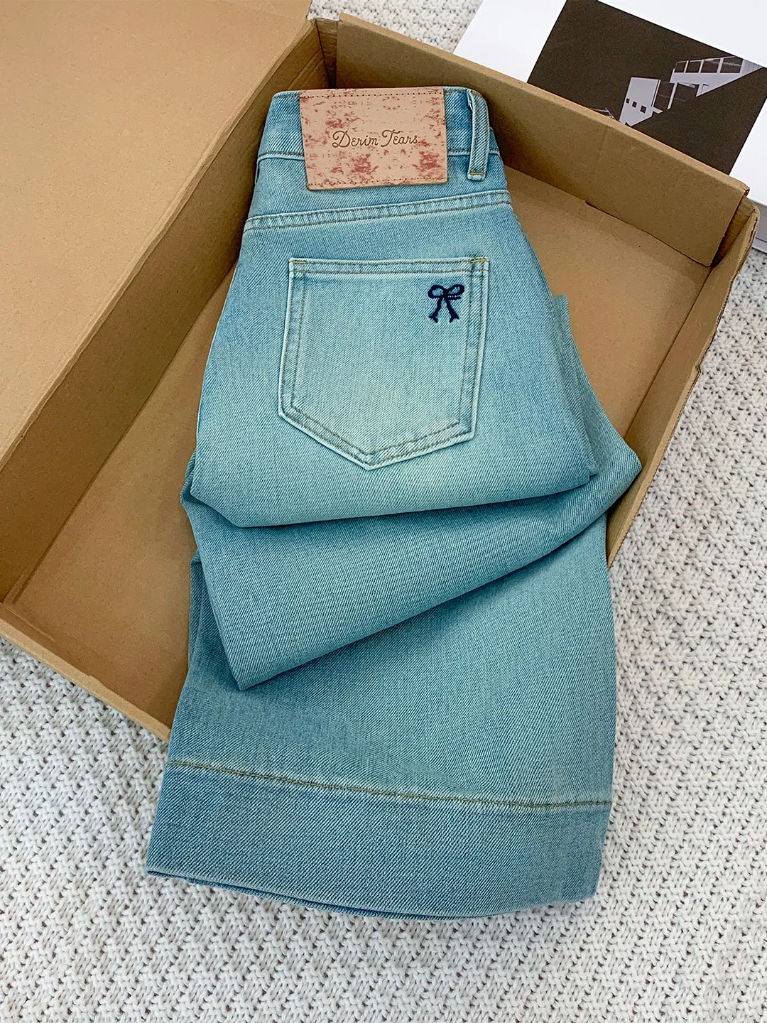 

Blue High Waist Straight Leg Jeans Women's New 2026 Spring plus Size Hiding Hip Slimming Wide Leg Pants Comfortable Fit