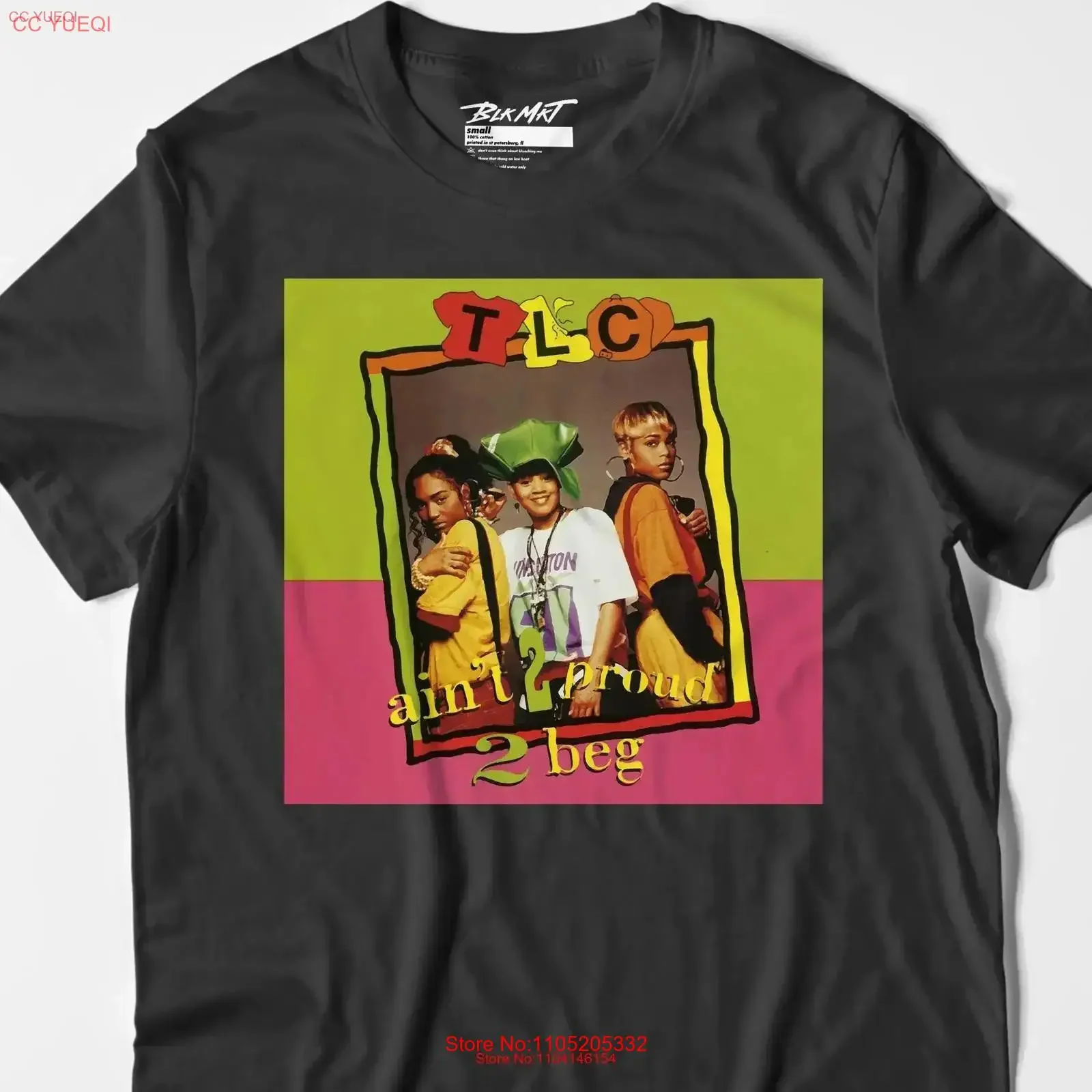 TLC Tribute T Shirt Boz Left Eye Chilli Tour Merch Ain't 2 Proud Beg Multiple Colors vintage Washed Comfortable streetwear
