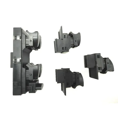 Imagen 2 del producto 4 Uds para Chery QQ interruptor elevador de vidrio interruptor de ventanilla eléctrica delantera izquierda QQ3 interruptor elevador de ventana un juego