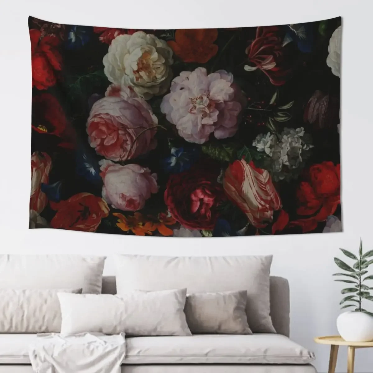 Dutch Midnight Garden I Tapestry Home Decoration Luxury Living Room Decoration Tapestry