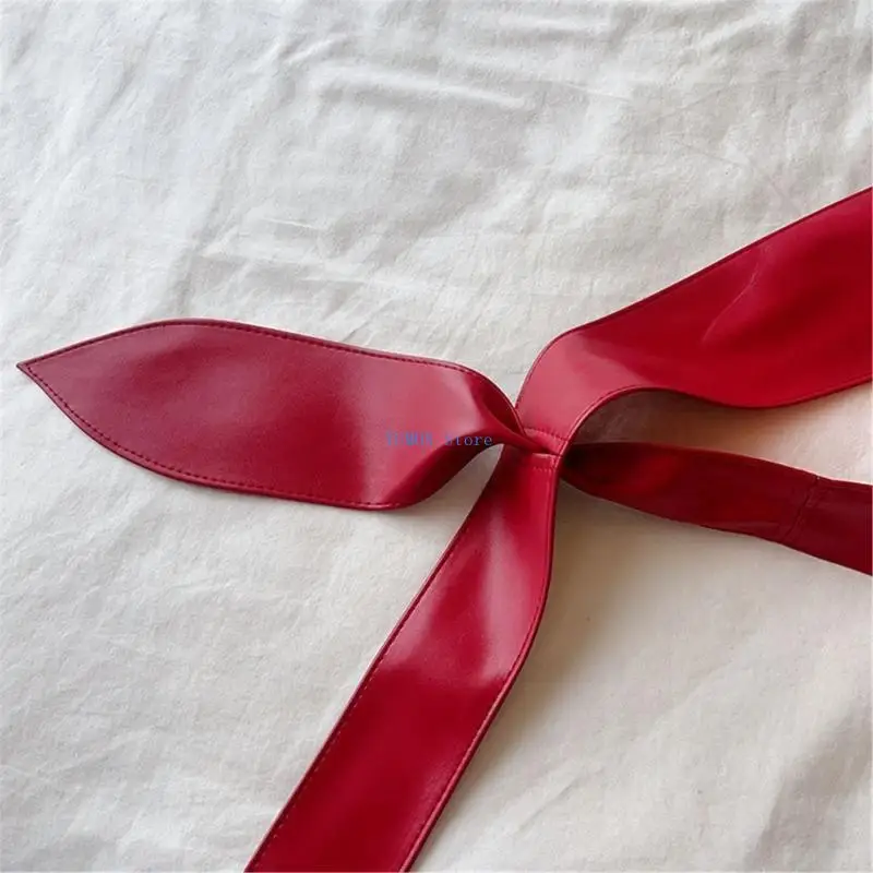 

D0UD Waist Belt Obi Belt Tie Wrap Belts Wide Wrap Vintage Waist Belt for Dress Hot Girl Waistchain Obi Belt Wide Chain